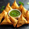 Crispy Samosa-1 Crispy Samosa - Golden Crisp, Spiced to Perfection